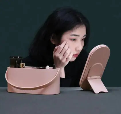 Portable LED Makeup Mirror Box