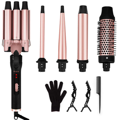 5-in-1 Curling Iron Set