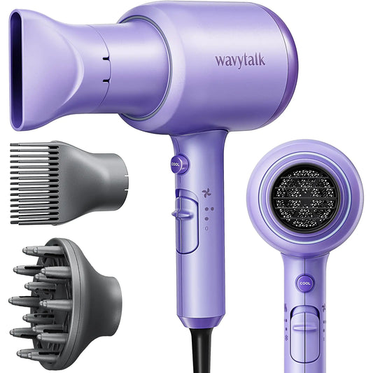 Wavytalk 1875W Ionic Hair Dryer with Diffuser